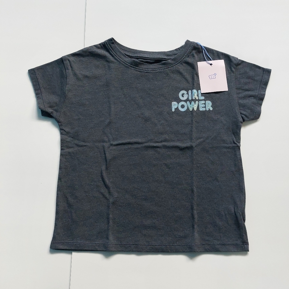 More than Magic Girls t-chirt Holographic Girls power grey size M 7/8